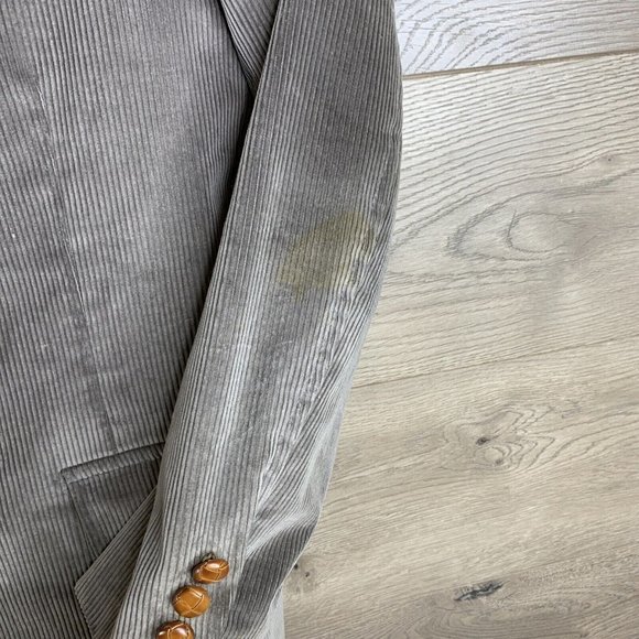 Outfitters Mens Corduroy Blazer 2 Button Sport Coat Envelope Pockets Size M - Picture 7 of 12